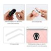 WEISHIJIE Funda para AirPods 3 funda de piel para_4