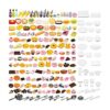 200 botellas de bebidas de alimentos en miniatura de