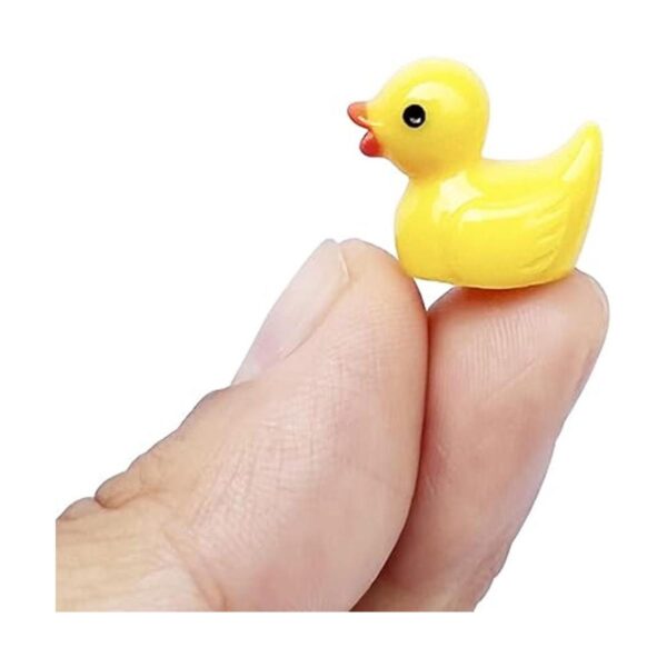 220 piezas de mini figuras de pato de resina en miniatura_2