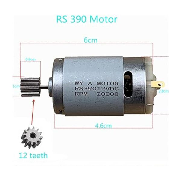 Weelye 1 unids Universal 390 20000RPM Motor eléctrico_2