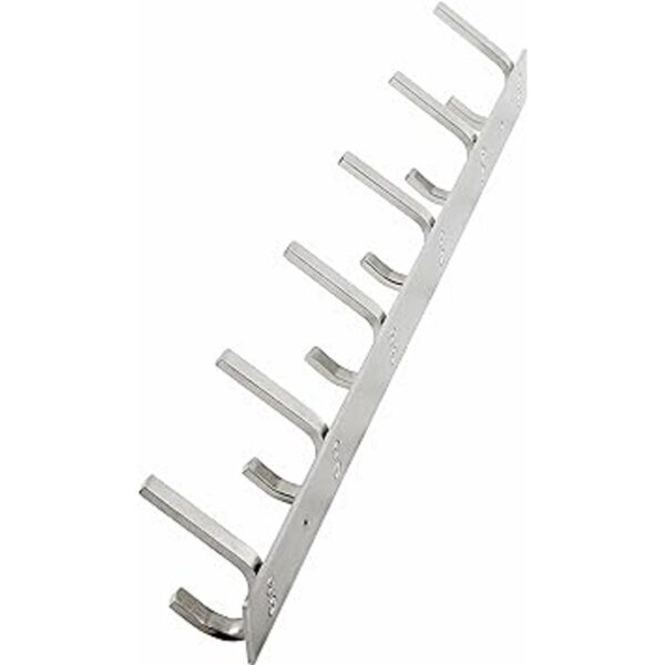 WEBI Perchero de acero inoxidable resistente 304 con_3