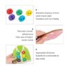 WEBEEDY Juguetes de cordones de ropa de madera para niños_4