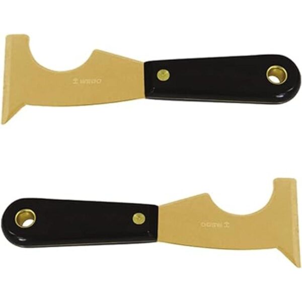 WEDO Cuchillos multiherramienta de latón de 212 pulgadas