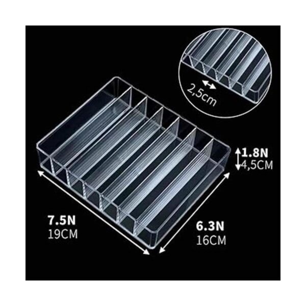 WECHENG Organizador de maquillaje de paleta de sombras de_5