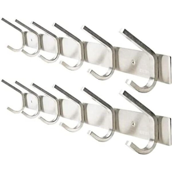 WEBI Perchero de acero inoxidable resistente 304 con_1
