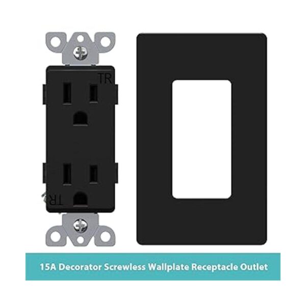 WEBANG Decorator Toma de corriente de receptáculo placa_3