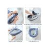 WDSHCR Funda de asiento de inodoro para baño fundas de_6