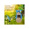 WDEFUN Casas de colibríes para colgar al aire libre