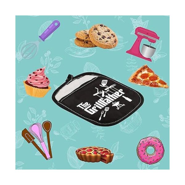 Grill Master BBQ Lover Gift The Grillfather Funny