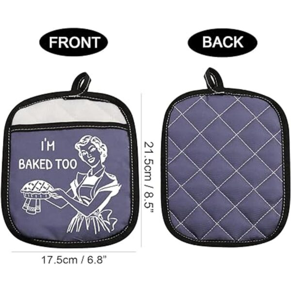 Novedoso regalo para hornear almohadillas de horno_2