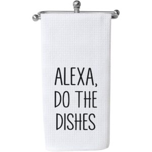 Divertida toalla de cocina Alexa Do The Dishes Regalo de_1
