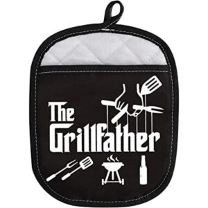 Grill Master BBQ Lover Gift The Grillfather Funny