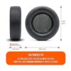 WC Almohadillas de repuesto mejoradas para auriculares_3