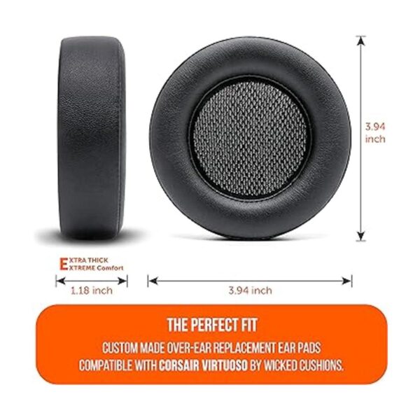 WC Almohadillas de repuesto mejoradas para auriculares_3