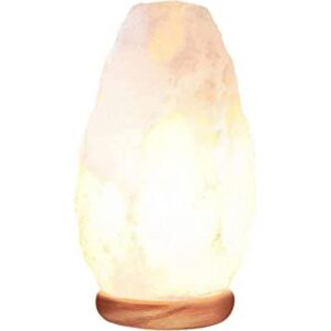 Himalayan Glow Lámpara de sal blanca 6 libras_1