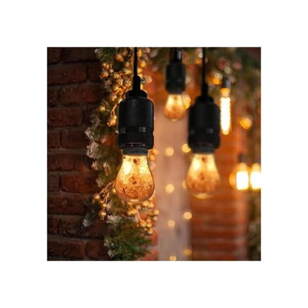 Bombilla LED de sal rosa natural luz nocturna equivalente_4