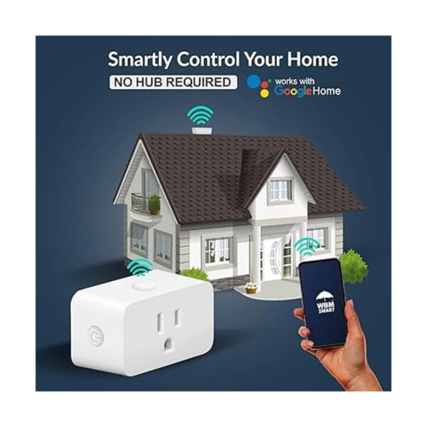 WBM Smart Enchufe WiFi enchufe de control de voz y_6
