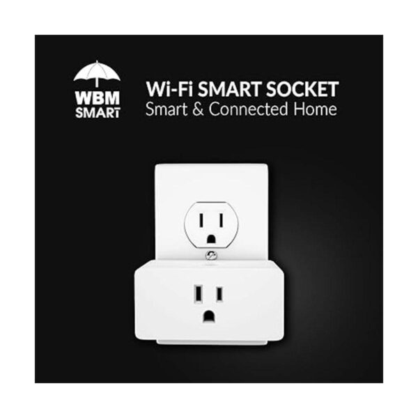 WBM Smart Enchufe WiFi enchufe de control de voz y_2