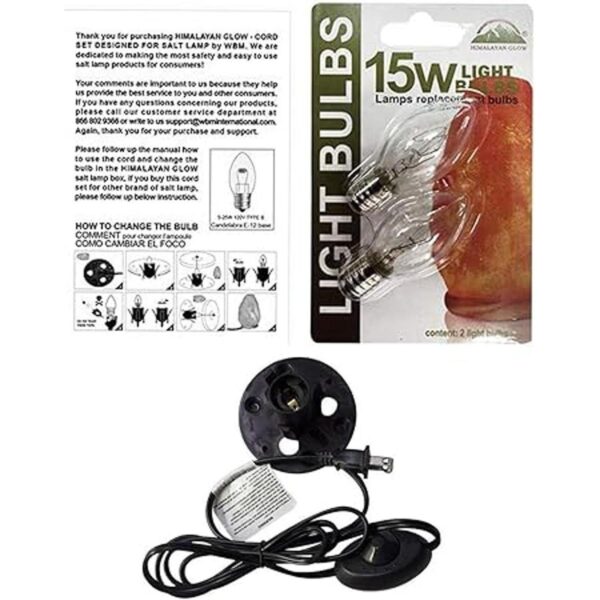 Himalayan Glow C0122PK Cable de repuesto para lámpara de