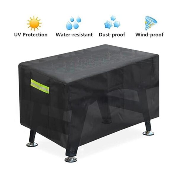 Funda de mesa de futbolín impermeable para exteriores e