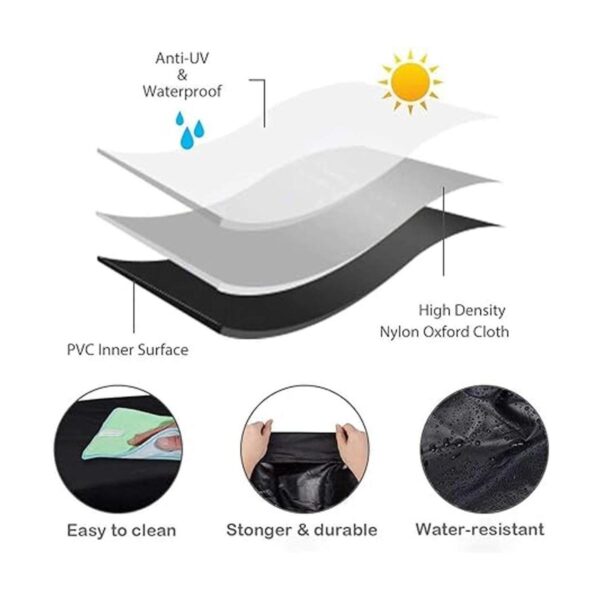 Funda de mesa de futbolín impermeable para exteriores e