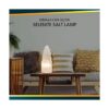 Himalayan Glow Lámpara de rascacielos de selenita natural_4