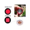 WAYLLSHINE Linterna LED roja 2 unidades 3 modos luz