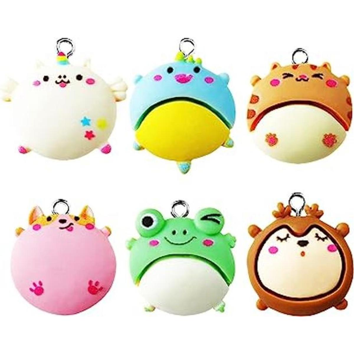 WAYEES Kawaii Dibujos Animados Macaron Colgante Charms