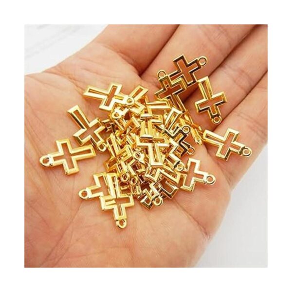 WAY DENG Paquete de 100 aretes colgantes de aleación de_4