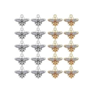 Paquete de 20 pulseras de abalorios de cristal de esmalte_1