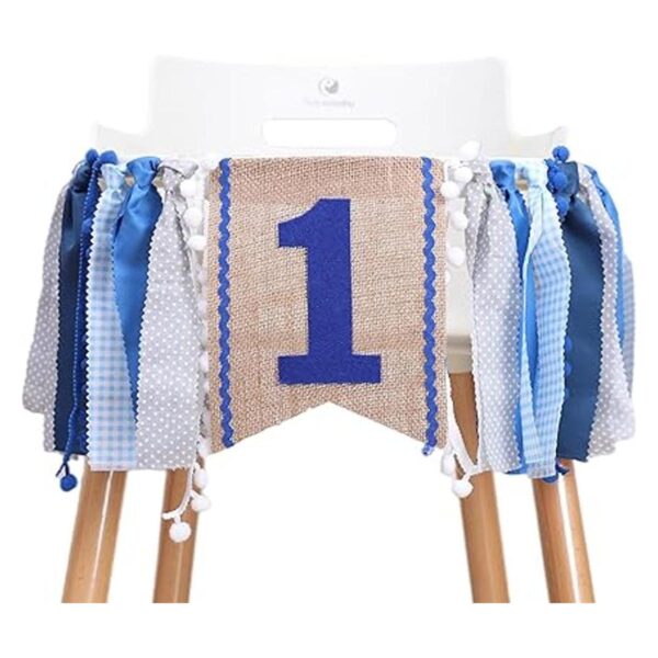 Banner para silla alta para niño Decoración de primer