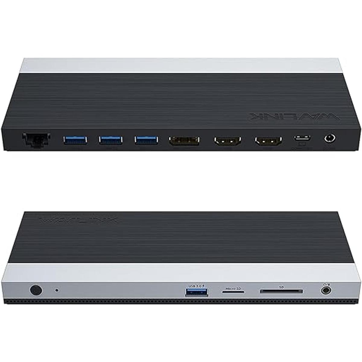 WAVLINK Estación de acoplamiento USB C 13 en 1 USB C a