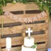 WAWOO Banner de bendición de Dios Decoración de primera