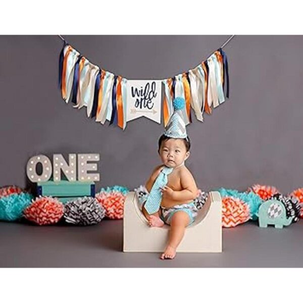 Wild One Banner para primer cumpleaños Cartel de silla
