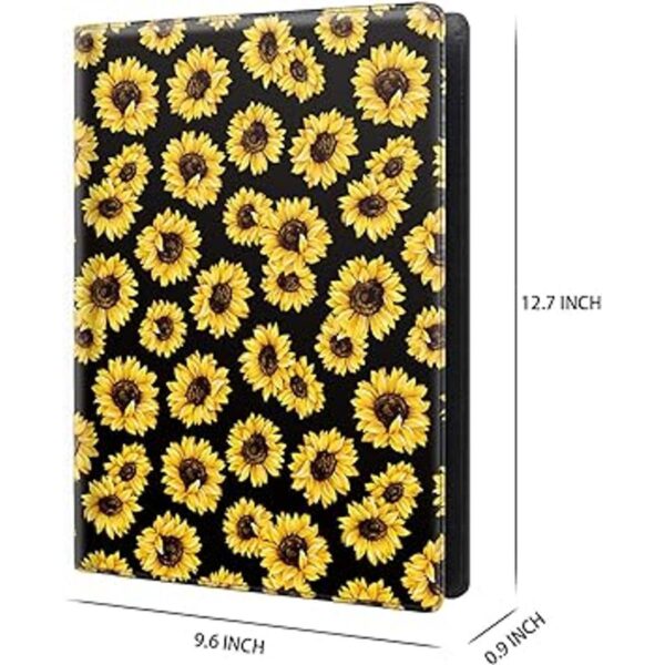 WAVEYU Funda tipo portafolios para mujer bonita carpeta_3