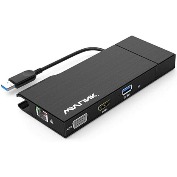 WAVLINK Dock USB 3.0 de viaje universal HDMI VGA con_1