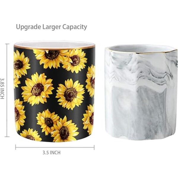 WAVEYU Portalápices para escritorio vaso para lapices_3