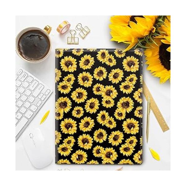 WAVEYU Funda tipo portafolios para mujer bonita carpeta_6