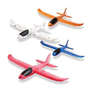 WATINC 4 aviones de 14.4 in juguete de deportes al aire_1