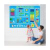 WATINC My First Daily Calendar Fieltro para niños 3.5_4
