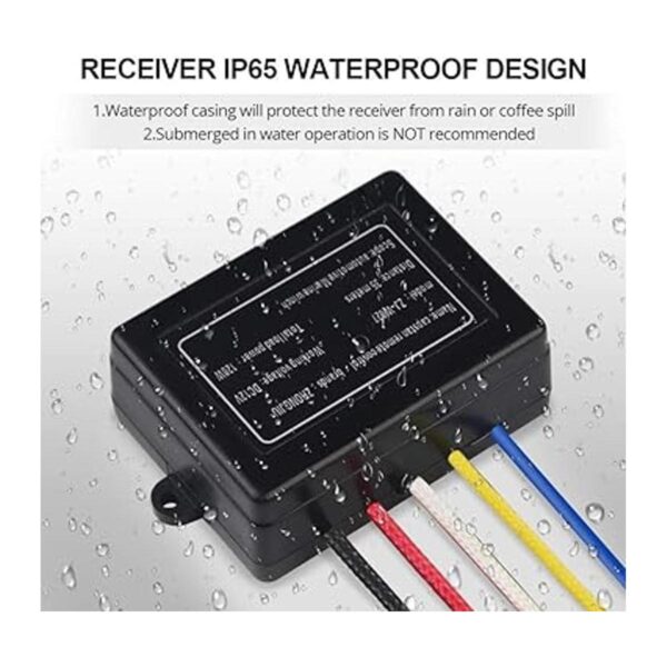 Kit de control remoto inalámbrico Waterwich 2 unidades_3