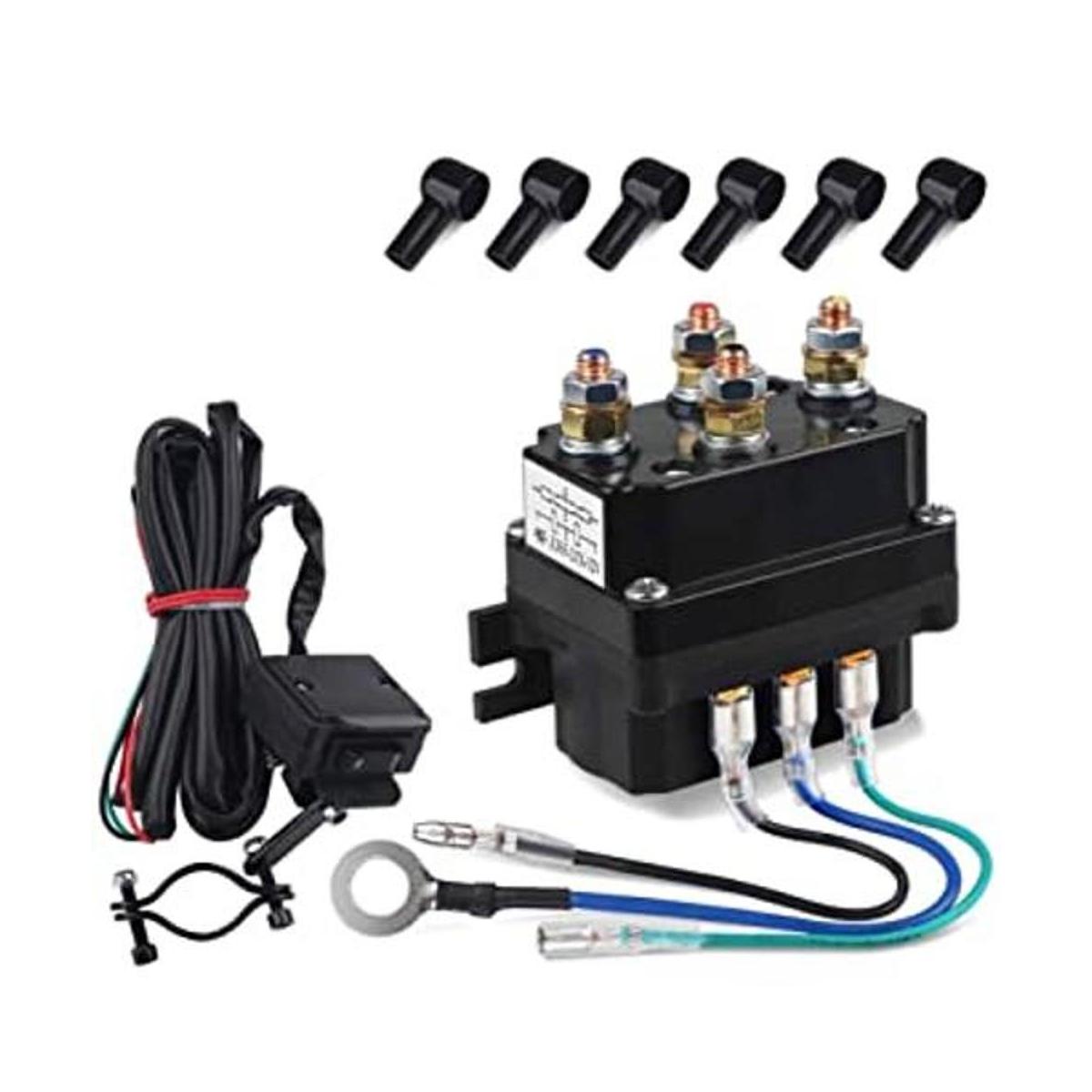 WATERWICH Cabrestante de relé de 12 V 250 A cabrestante