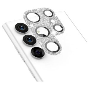 Galaxy S22 Ultra Protector de lente con purpurina vidrio_1