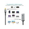 WARRKY Adaptador Mini DisplayPort a HDMI compatible con_6