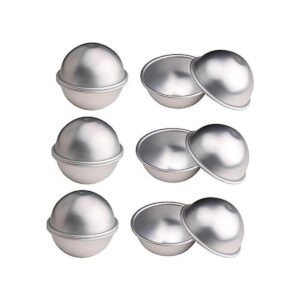 Warmbuy 12 moldes de metal para bombas de baño juego de 6_1