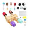 Kit completo de 4 tazas para manualidades vaso de epoxi_1
