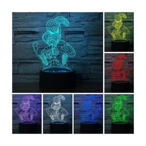 Luz nocturna LED de ilusión 3D pantalla de 7 colores_1