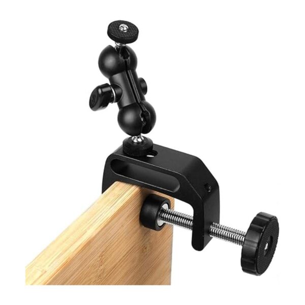 WANBY Soporte de abrazadera de cámara mesa de doble_1
