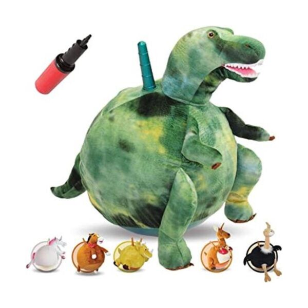WALIKI PBlDino TREX Hopper Ball Verde Hippity Hop_1