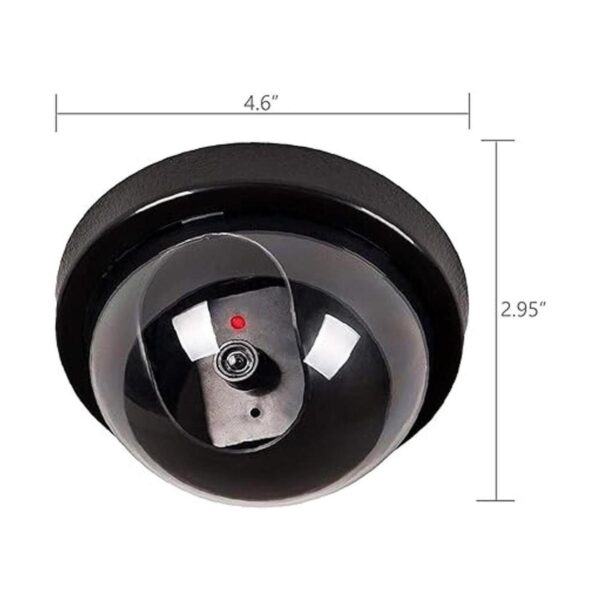 WALI cámara domo CCTV de seguridad falsa 4 unidades con_3